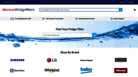 What Discountfridgefilters.com.au website looked like in 2022 (1 year ago)