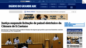 What Dgabc.com.br website looked like in 2022 (2 years ago)