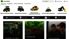 What Deere.com.br website looked like in 2022 (1 year ago)