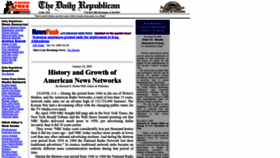 What Dailyrepublican.com website looked like in 2022 (1 year ago)