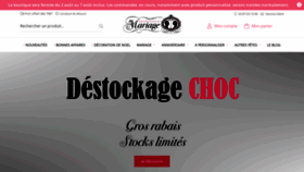 What Decorationsdemariage.fr website looked like in 2022 (1 year ago)
