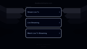 What Deadpoolstreams.com website looked like in 2022 (1 year ago)