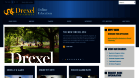 What Drexel.com website looked like in 2022 (1 year ago)