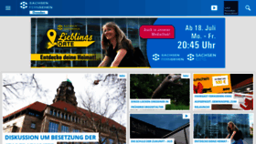 What Dresden-fernsehen.de website looked like in 2022 (1 year ago)