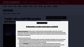 What Digitoday.fi website looked like in 2022 (3 years ago)