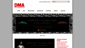 What Dallasmuseumofart.org website looked like in 2022 (1 year ago)