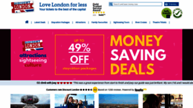 What Discount-london.com website looked like in 2022 (1 year ago)