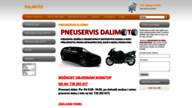 What Dalimoto.cz website looked like in 2022 (1 year ago)