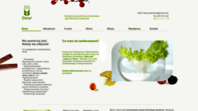 What Dieta-plus.pl website looked like in 2022 (1 year ago)