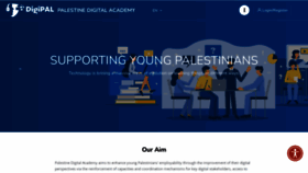 What Digipal.ps website looked like in 2022 (1 year ago)