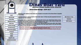 What Dinasboatyard.com website looked like in 2022 (1 year ago)