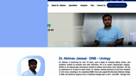 What Drabhinavjaiswal.com website looked like in 2022 (1 year ago)