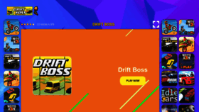 What Driftboss.net website looked like in 2022 (1 year ago)