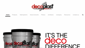 What Decoplast.com website looked like in 2022 (1 year ago)