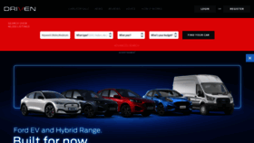 What Driven.co.nz website looked like in 2022 (1 year ago)