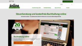 What Der-onlinesteuerberater.de website looked like in 2022 (1 year ago)