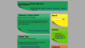 What Diclofenac.digital website looked like in 2022 (1 year ago)