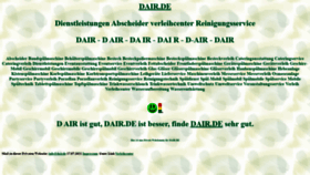 What Dair.de website looked like in 2022 (1 year ago)