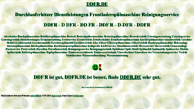 What Ddfr.de website looked like in 2022 (2 years ago)