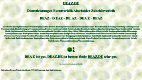 What Deaz.de website looked like in 2022 (2 years ago)