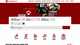 What Diadiemnhaban.com website looked like in 2022 (1 year ago)