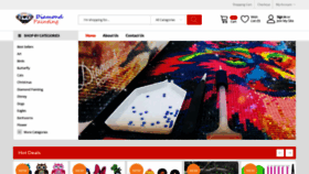 What Diamondpaintingoutlet.com website looked like in 2022 (1 year ago)