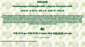 What Dmlm.de website looked like in 2022 (1 year ago)