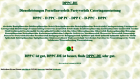 What Dppc.de website looked like in 2022 (1 year ago)