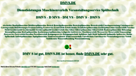 What Dmvs.de website looked like in 2022 (1 year ago)