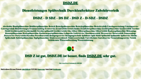What Dsdz.de website looked like in 2022 (2 years ago)