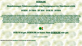 What Dtrm.de website looked like in 2022 (2 years ago)