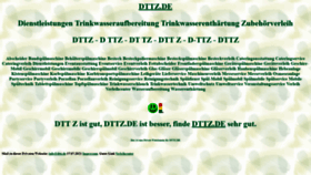 What Dttz.de website looked like in 2022 (3 years ago)