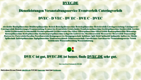 What Dvec.de website looked like in 2022 (1 year ago)