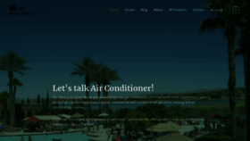 What Diyairconditioning.net website looked like in 2022 (1 year ago)