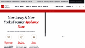 What Designerappliances.com website looked like in 2022 (1 year ago)