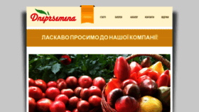 What Dneprsemena.com website looked like in 2022 (1 year ago)