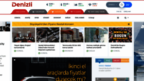 What Denizligazetesi.com website looked like in 2022 (1 year ago)