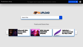 What Dlupload.com website looked like in 2022 (1 year ago)