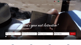 What Decameron.com website looked like in 2022 (1 year ago)