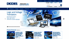 What Diodes.com website looked like in 2022 (1 year ago)