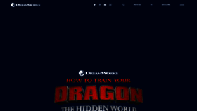 What Dragonshiddenworld.com website looked like in 2022 (1 year ago)