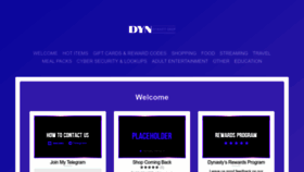What Dynasty.atshop.io website looked like in 2022 (1 year ago)