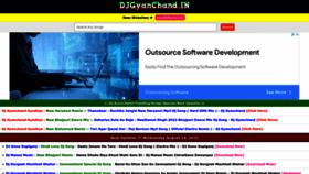 What Djgyanchand.in website looked like in 2022 (1 year ago)