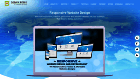 What Designforu.in website looked like in 2022 (1 year ago)