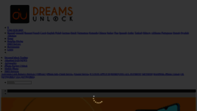 What Dreamsunlock.com website looked like in 2022 (1 year ago)