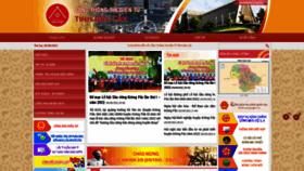 What Daklak.gov.vn website looked like in 2022 (1 year ago)