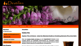 What Destillen-aus-ungarn.de website looked like in 2022 (1 year ago)