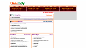 What Desiindy.com website looked like in 2022 (1 year ago)