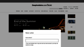 What Deepinsideinc.com website looked like in 2022 (1 year ago)