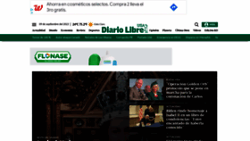 What Diariolibre.com website looked like in 2022 (1 year ago)
